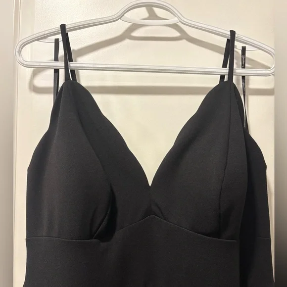 Black Hi-Lo 1X Dress - Picture 3 of 11